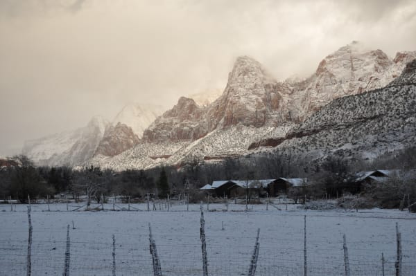 Zion region photography - Winter & Snow