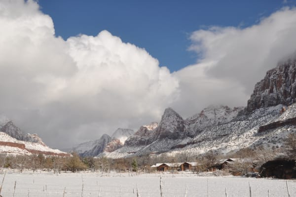Zion region photography - Winter & Snow