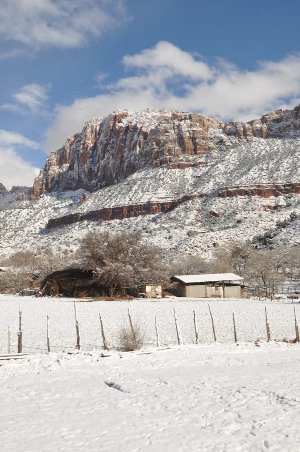 Zion region photography - Winter & Snow