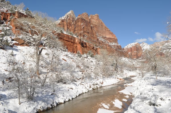 Zion region photography - Winter & Snow