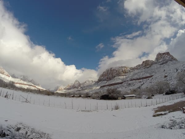 Zion region photography - Winter & Snow
