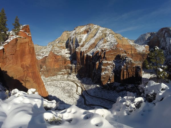 Zion region photography - Winter & Snow