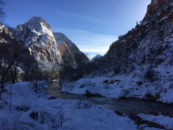 Zion region photography - Winter & Snow