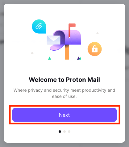 Καλώς ήλθατε στο Proton Mail - το μήνυμα καλωσορίσματος στο νέο σας δωρεάν λογαριασμό email