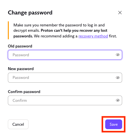 How to change and reset your password. – Guilded