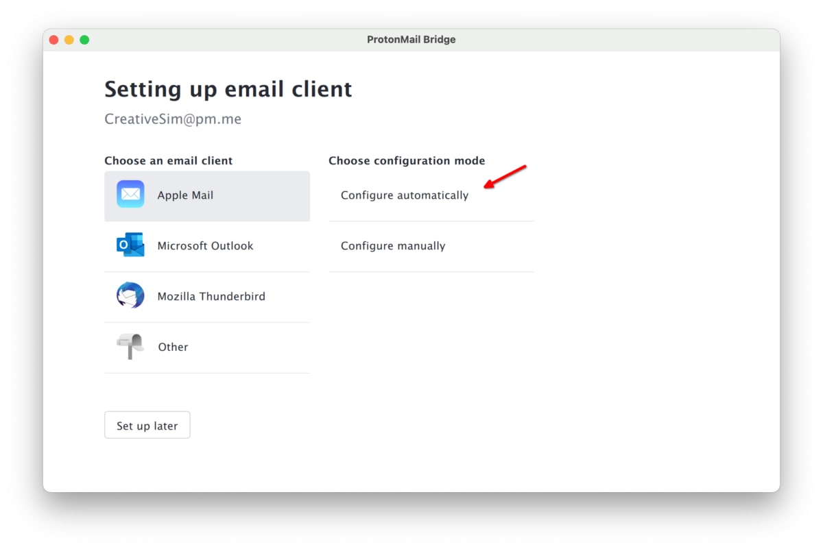 Proton Mail Bridge Apple Mail setup guide | Proton