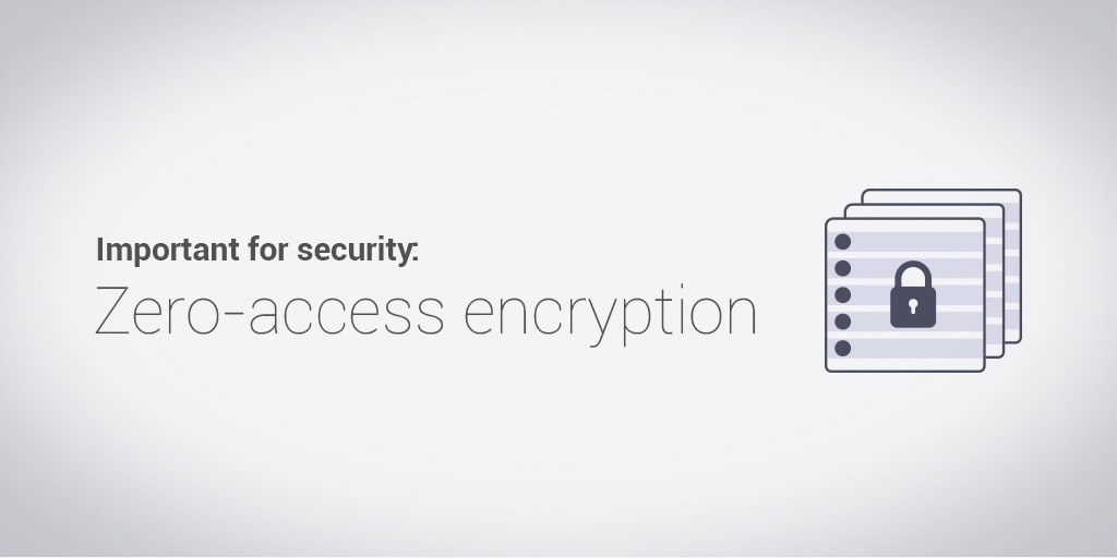 zero access encryption
