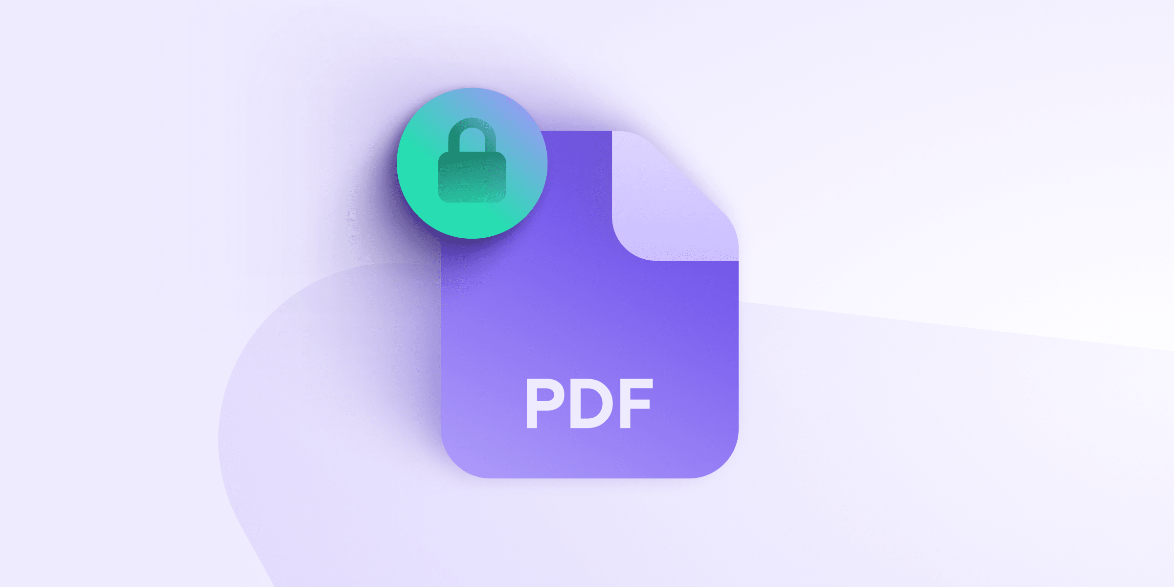 how to password protect pdf header image
