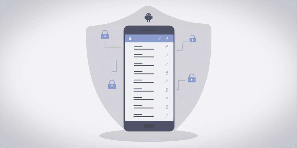 illustration of Proton Mail Android client security