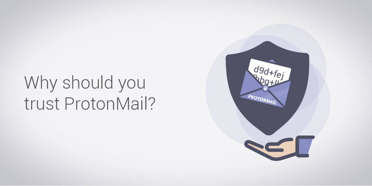 Illustration of why Proton Mail is trustworthy