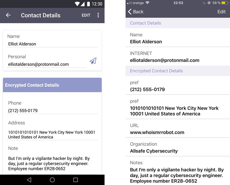 Protected Contact Introducing Encrypted Contacts for Android and iOS | Proton