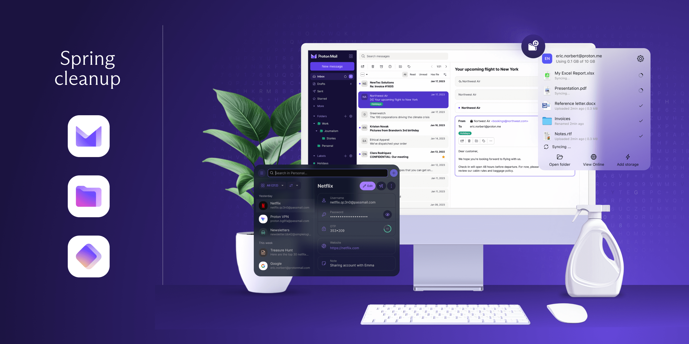 9 ways to spring clean your digital life | Proton | Proton