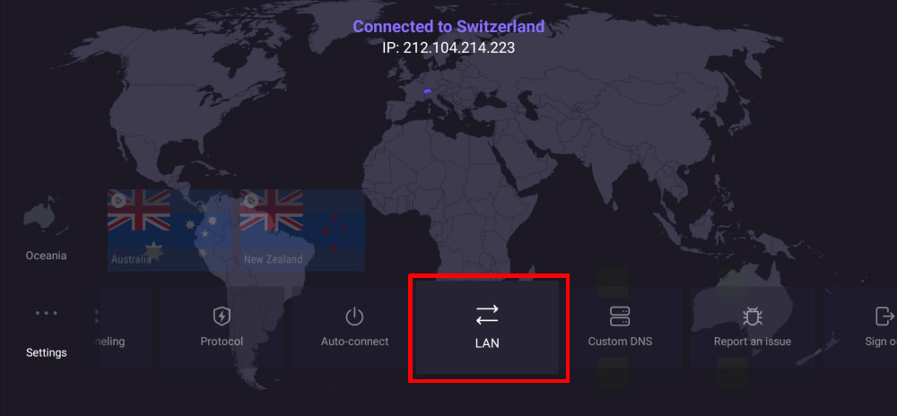 Allow LAN connections on Android TV 1
