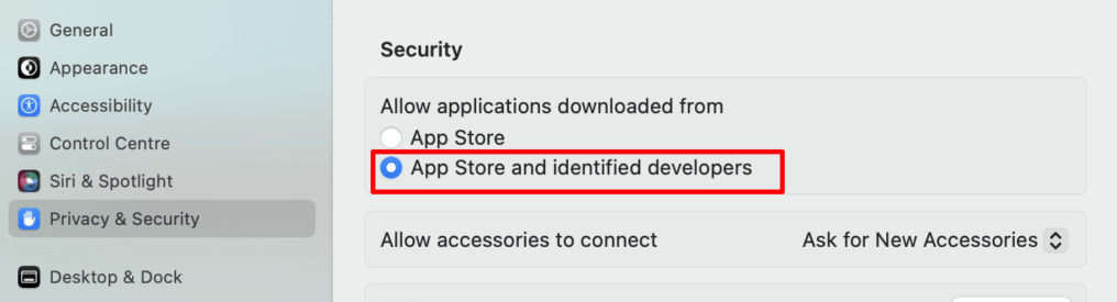 App Store security