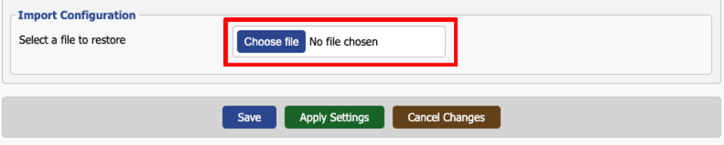 Select your OpenVPN config file
