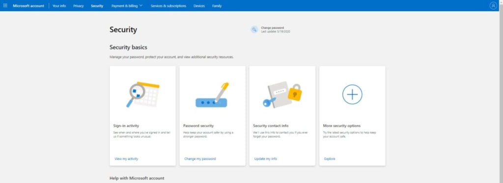 outlook import settings