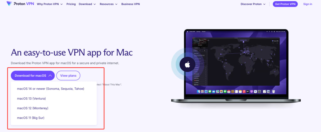 Download Proton VPN
