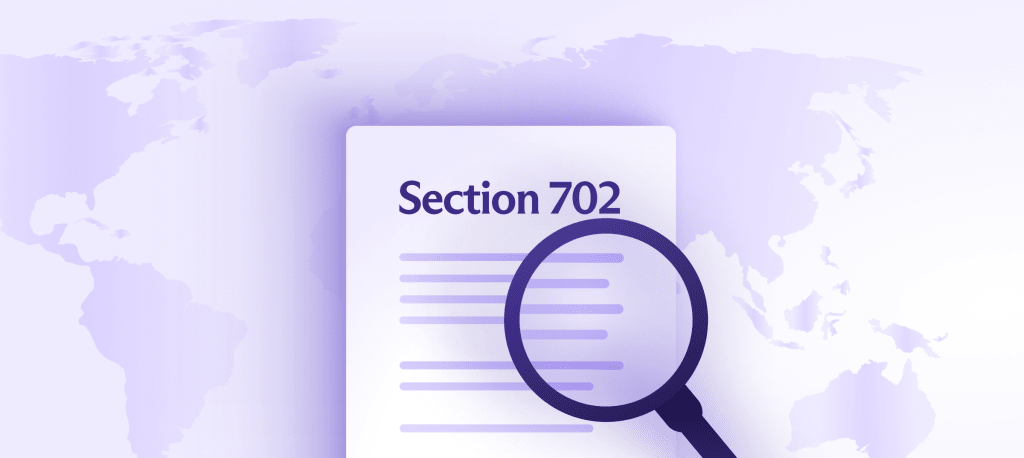 Section 702 allows intelligence agencies to sweep up the information of thousands of US citizens every year.