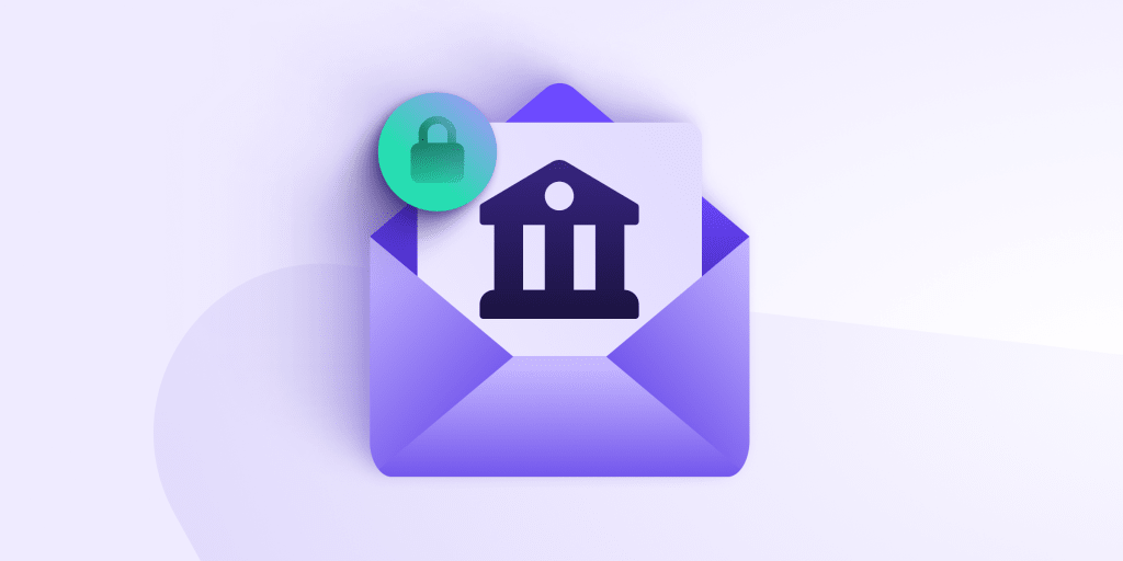 Is it safe to email bank details