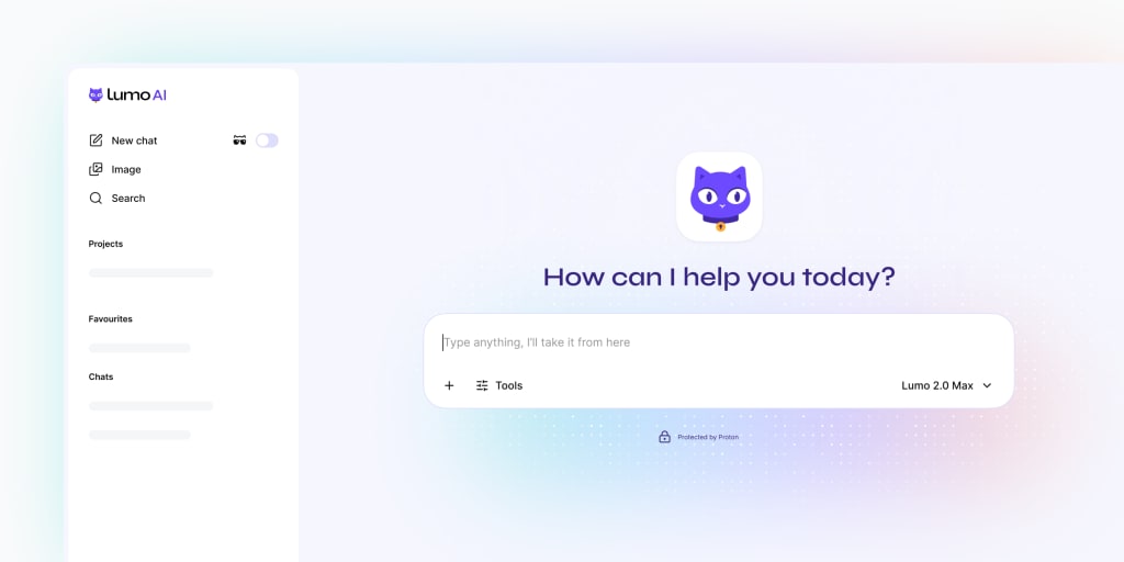 Lumo 2.0 interface