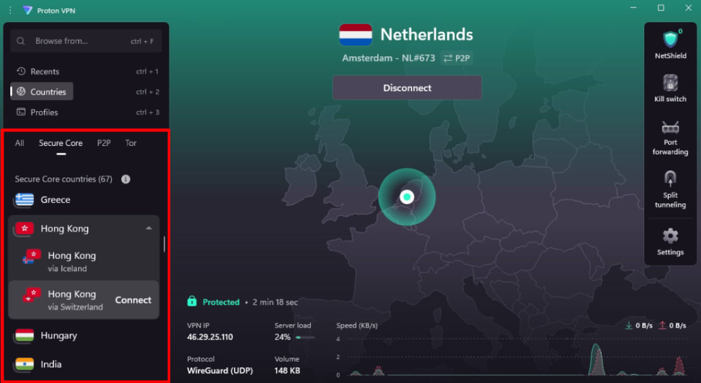 Connect to Proton VPN on Windows 11
