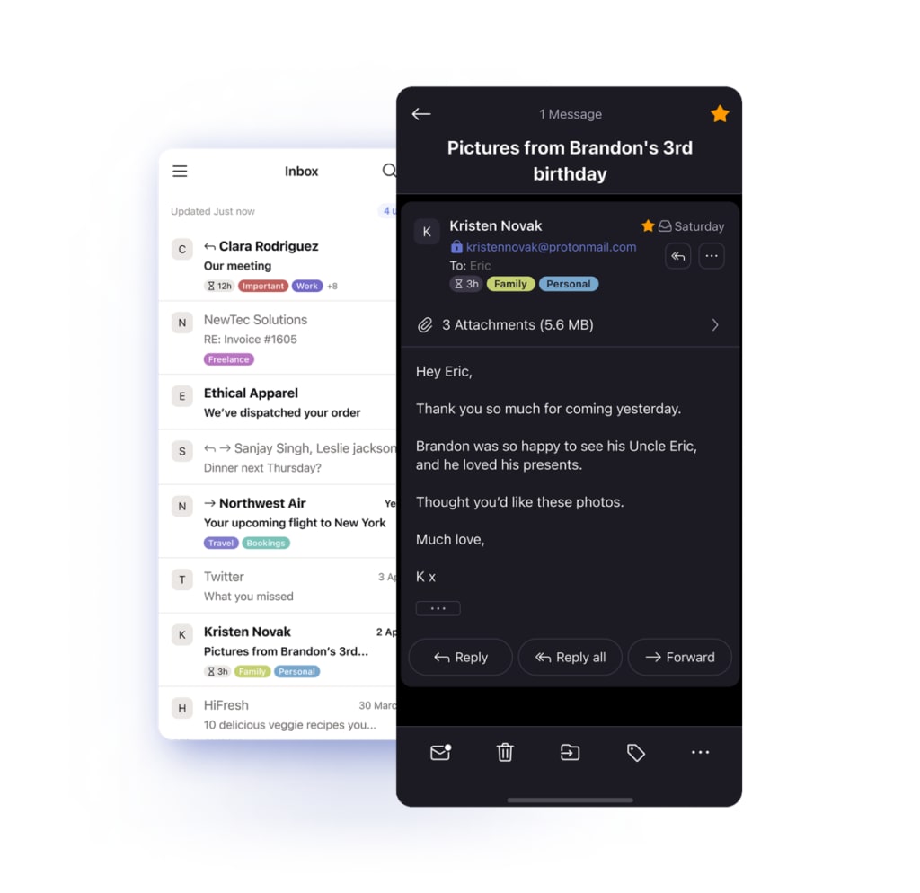Conversation threading in the new iOS app