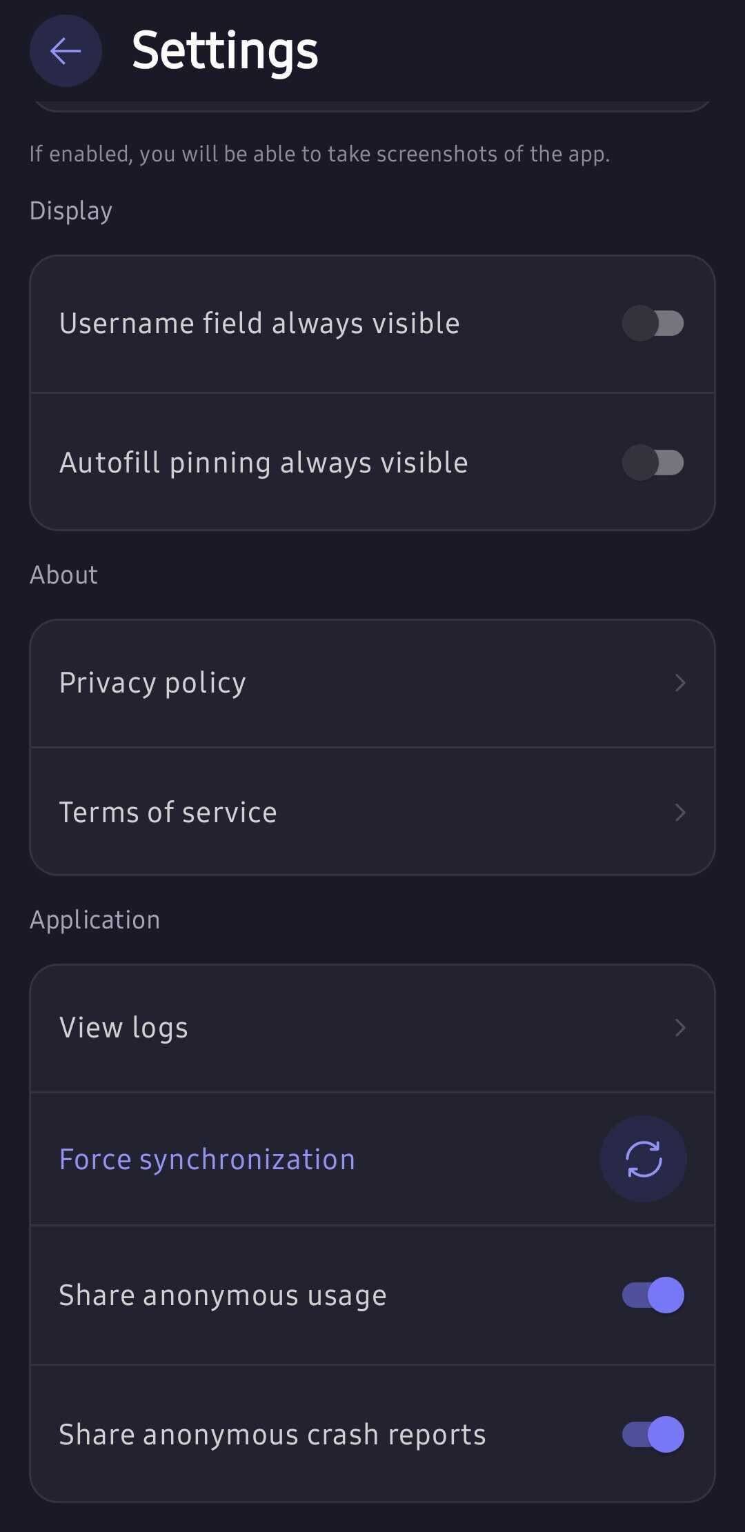 Force Synchronization
