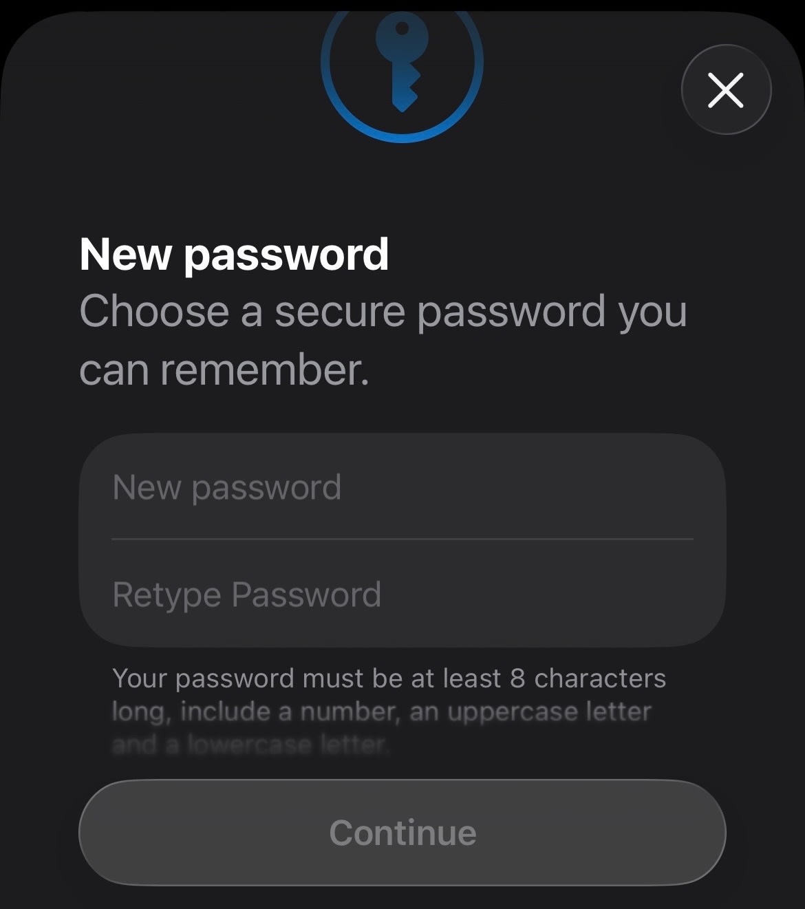 How to change your iPhone password