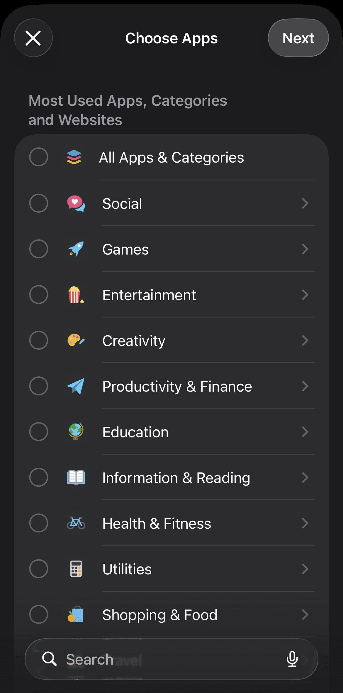 iPhone most used apps, categories, and websites