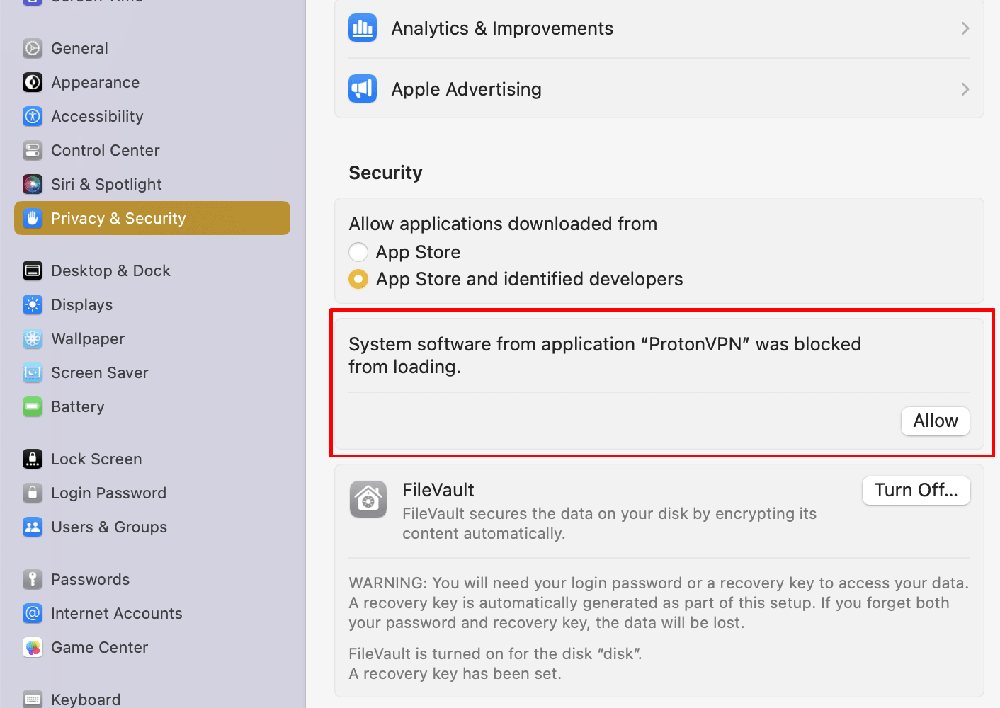 macOS network extensions Ventura and Sonoma 2