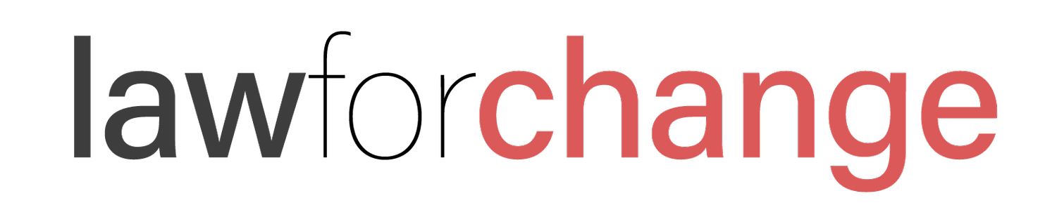 Law for change logo