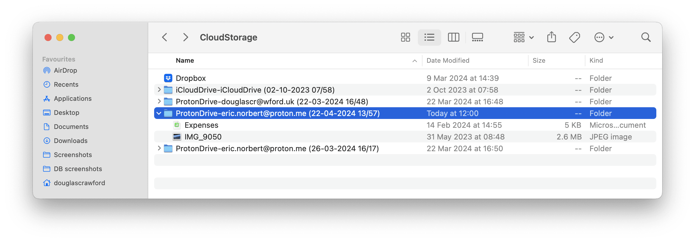 Locate your Drive backup folder