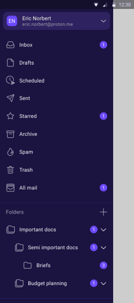 Option to view your list of scheduled messages