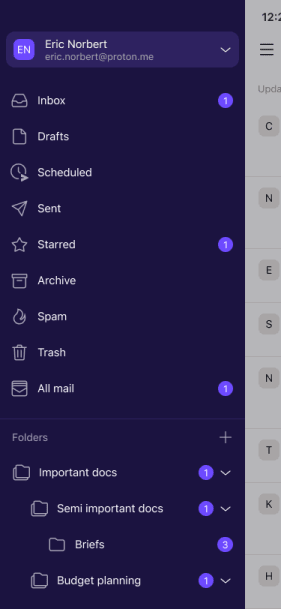 Option to view your list of scheduled messages