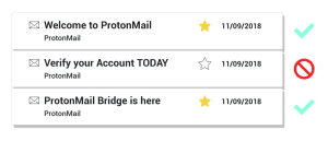 phishing email protonmail