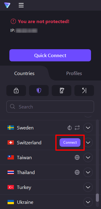 Select a country