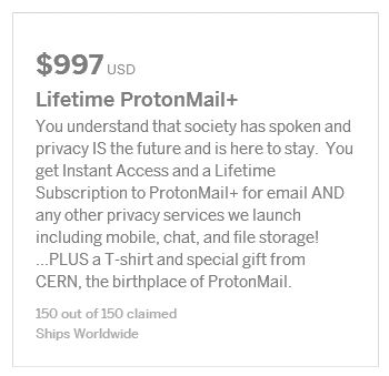protonmail lifetime account