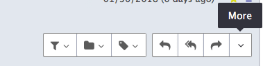 Proton Mail Private Email Inbox in 2014 (Left) and 2015 (Right)