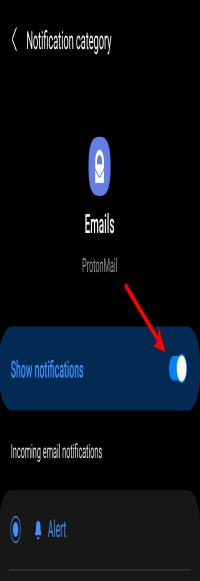 Show notifications in Android