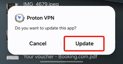 Update the app