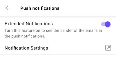 Android Extended Notifications