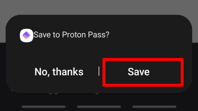 Autosave a login