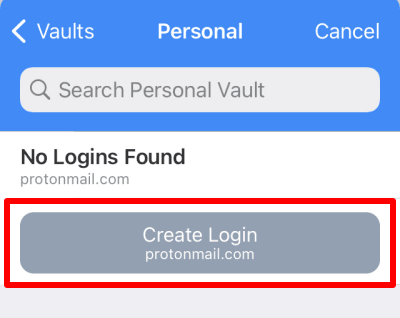 Create Login