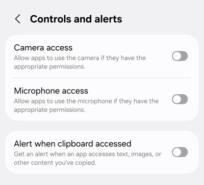 Android permissions 5