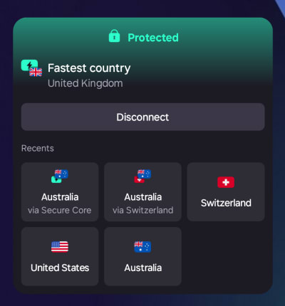 Use our larger widgets to one-tap connect to your pinned connections