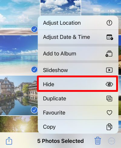 How to hide photos on iPhone, iPad, and Android