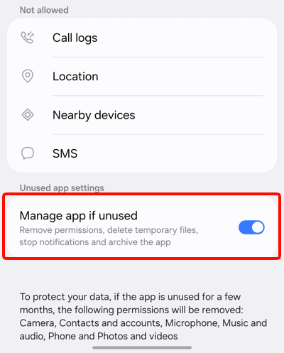 Android permissions 8