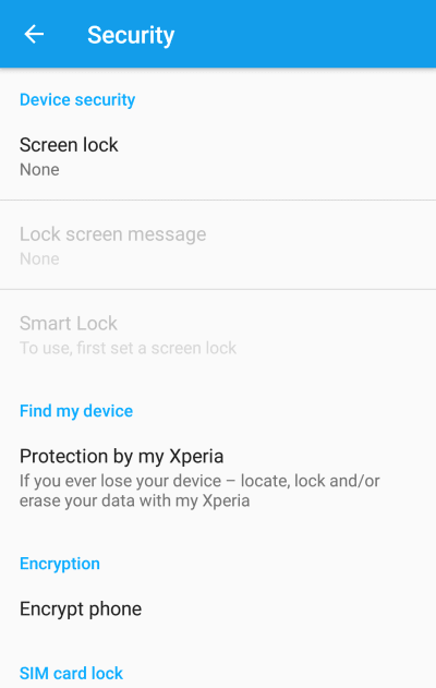 Android lock screen security 1