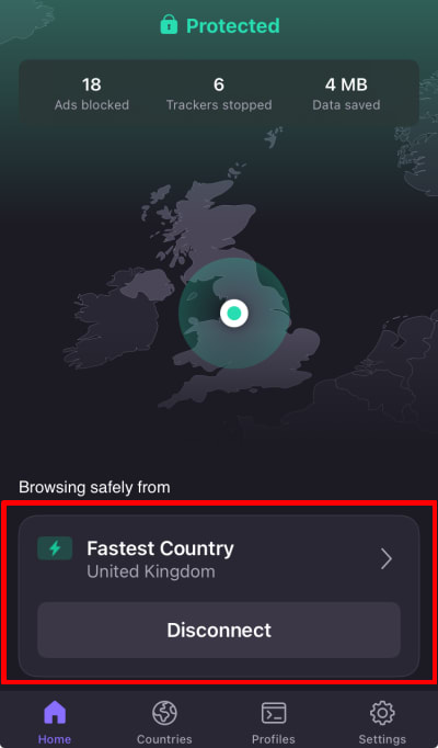 Connect to Proton VPN on iOS 3
