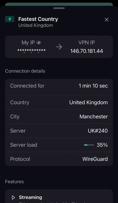 Connect to Proton VPN on iOS 4
